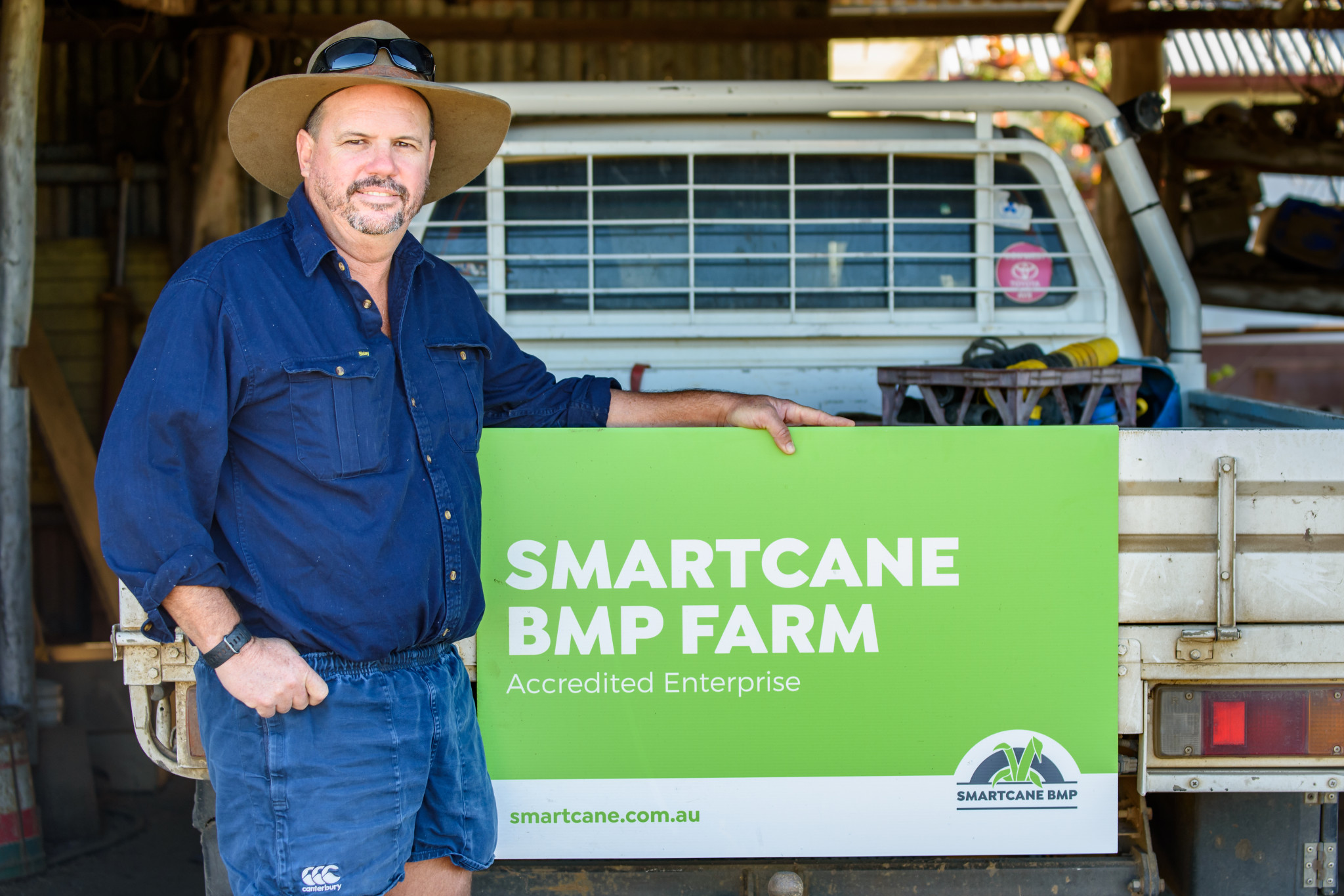 The Chair of Canegrowers, Owen Menkens. Photo: Supplied