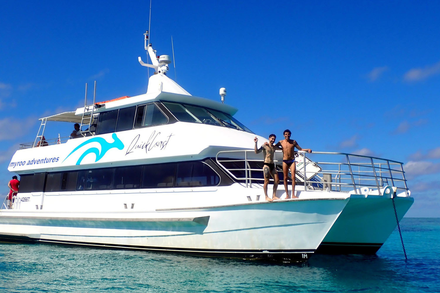 Ferry services between Mission Beach and Dunk Island have been suspended due to jetty access issues. Pictures: Supplied