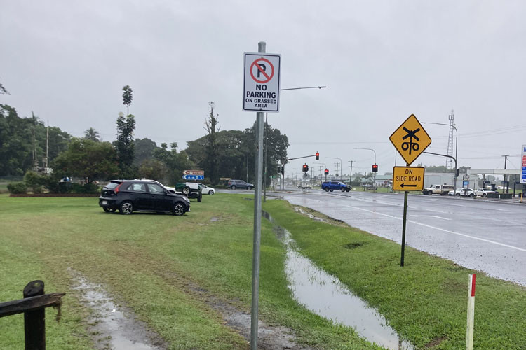 The no-parking zone at Tully is to be enforced by Cassowary Coast Regional Council. Picture: Supplied