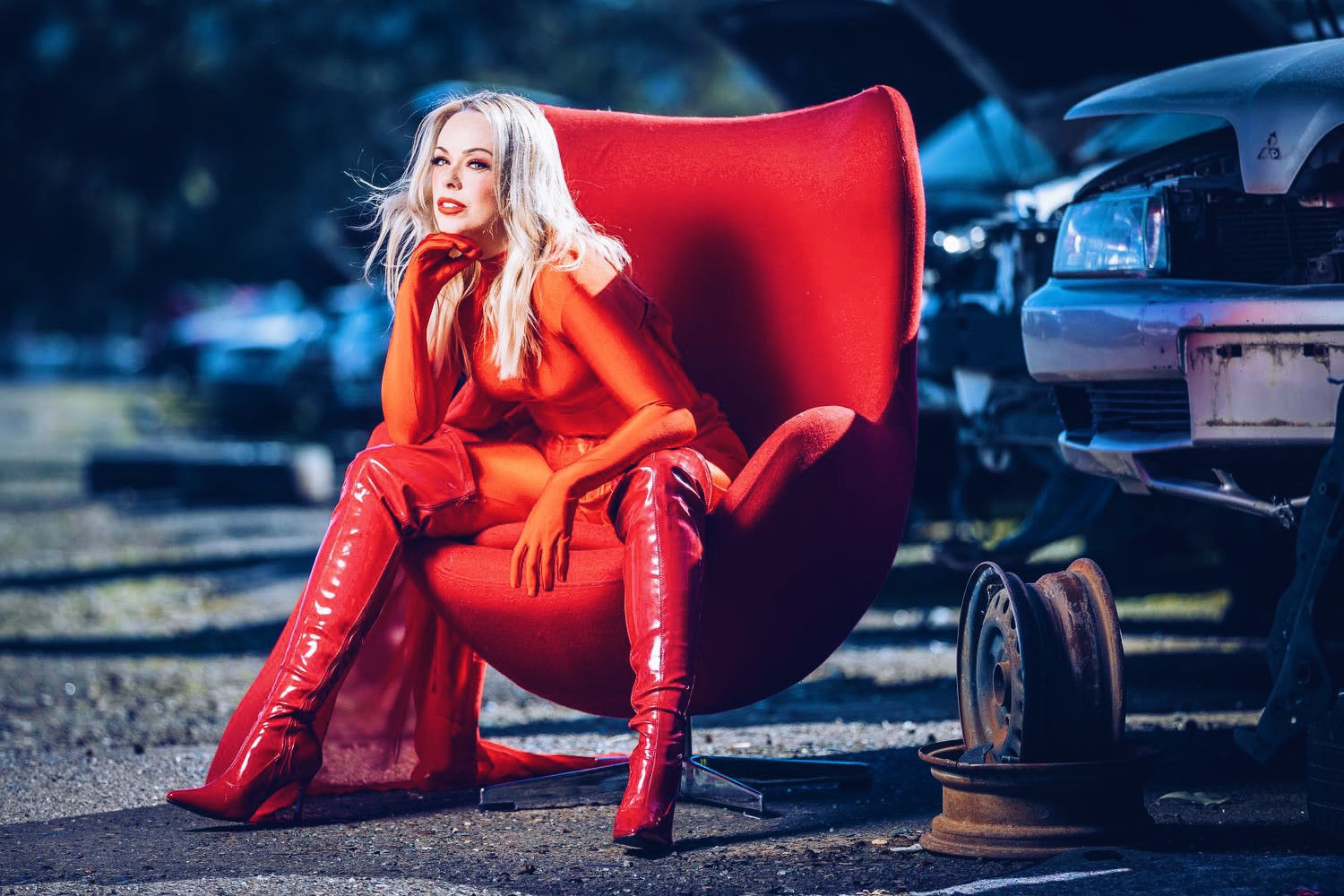 Lucy Holmes will perform as Kylie Minogue during the live and free 100% Kylie show at The Reef Hotel Casino’s BAR36 stage as part of the casino’s 30-year celebrations. Picture: Supplied