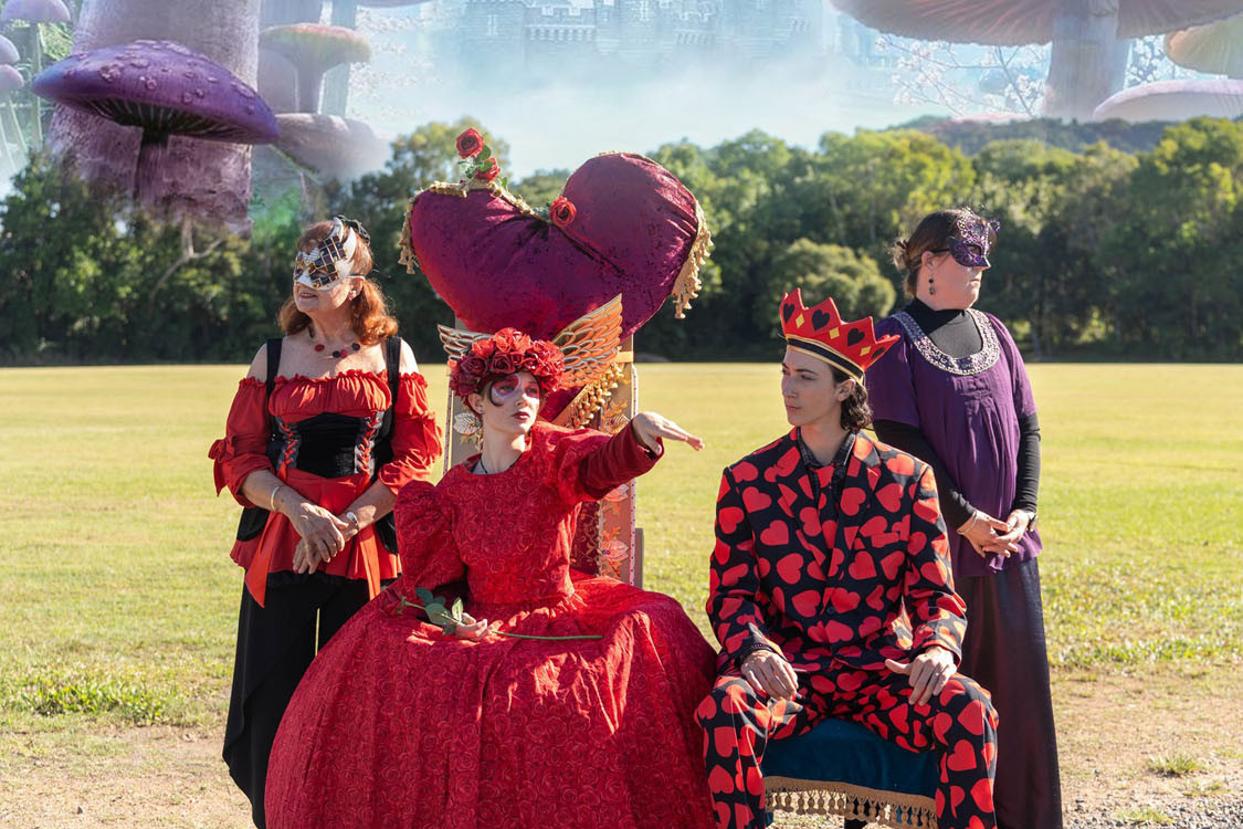 Mission Arts Theatre Ensemble (MATES) proudly presents their latest community theatre production, ‘Alice’s Aussie Adventures: An Uncommon Nonsense’ at the Tully Country Club. Picture: Nair Lucero